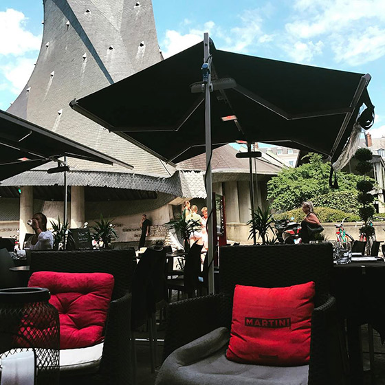 La Terrasse du restaurant place du Vieux Marché